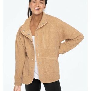 Victoria’s Secret PINK Sherpa teddy jacket size Medium